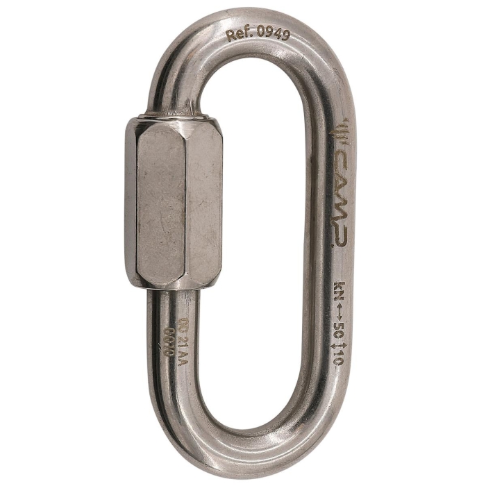 Karabinek Camp QUICK LINK OVAL 10 mm - nierdzewny